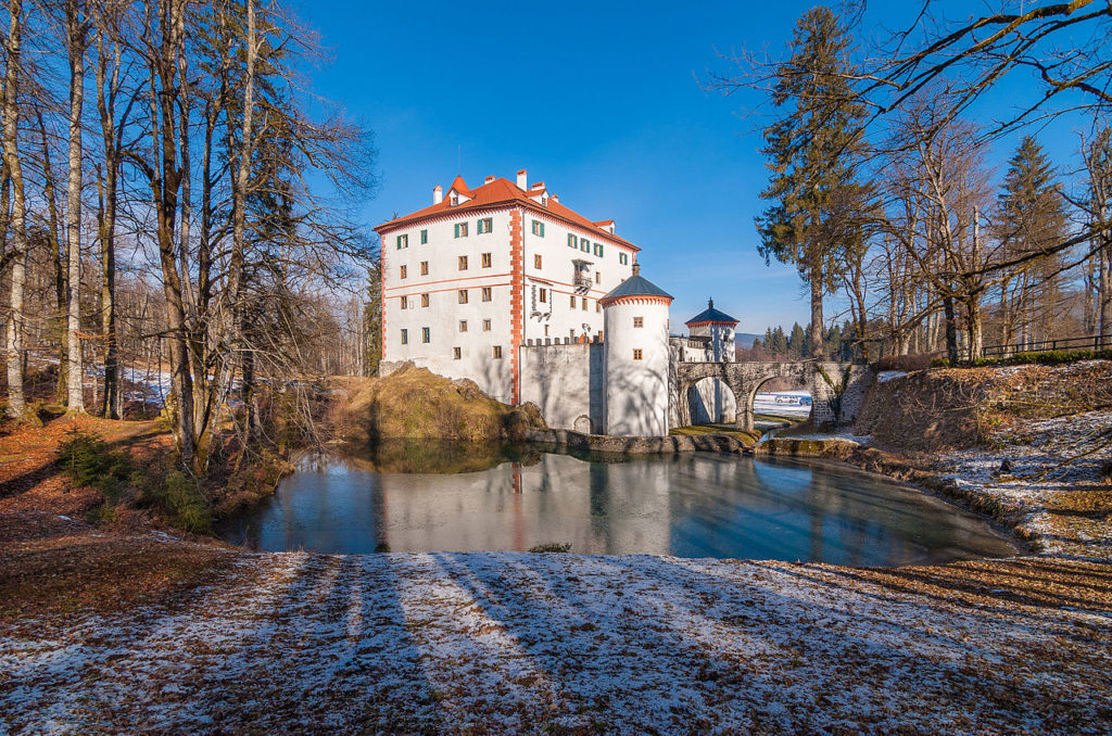 kasteel sneznik erfgoed slovenie vakantie reizen
