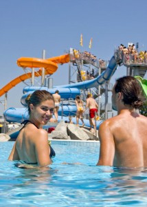 zwembad en aquapark van spa Terme Catez in Slovenië; bron Terme Catez