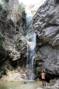 zapotok waterval, Slovenie, bron H. Vroon