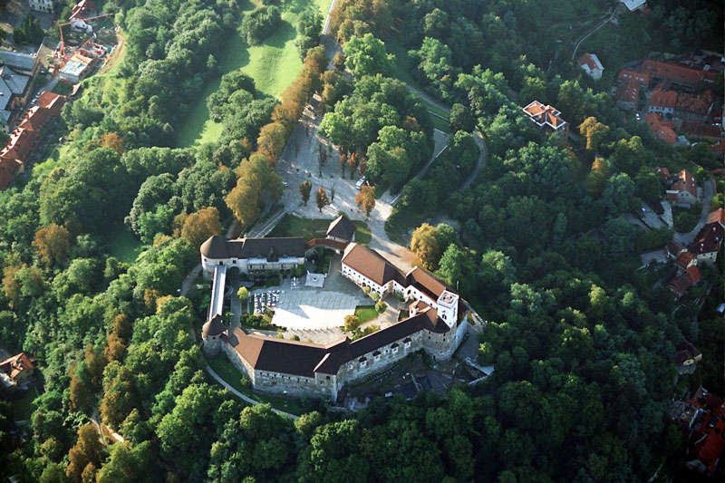 ljubljana kasteel, bron D. Wedam, MijnSlovenie