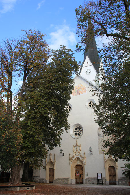 radovljica kerk, bron J. van Zoest, MijnSlovenie