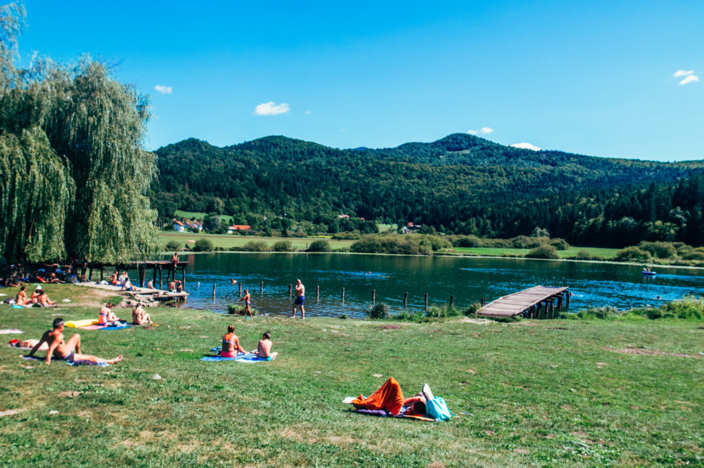 slovenie vakantie zwemmen