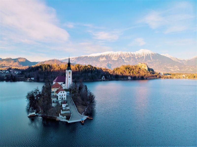 Bled kerstvakantie Slovenië