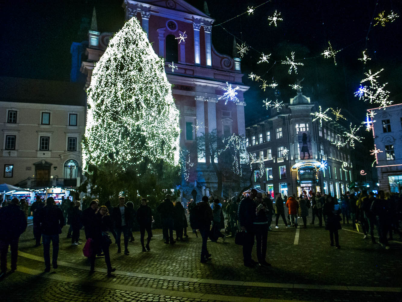 Kerstmarkt Ljubljana Kerstreis Advent