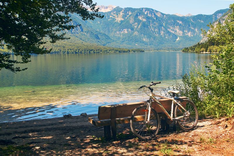 fietsvakantie Julische Alpen en Bohinj meer