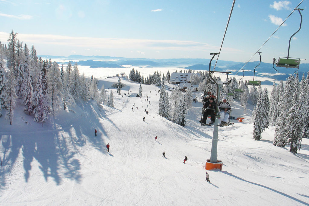 Krvavec - ski lifts