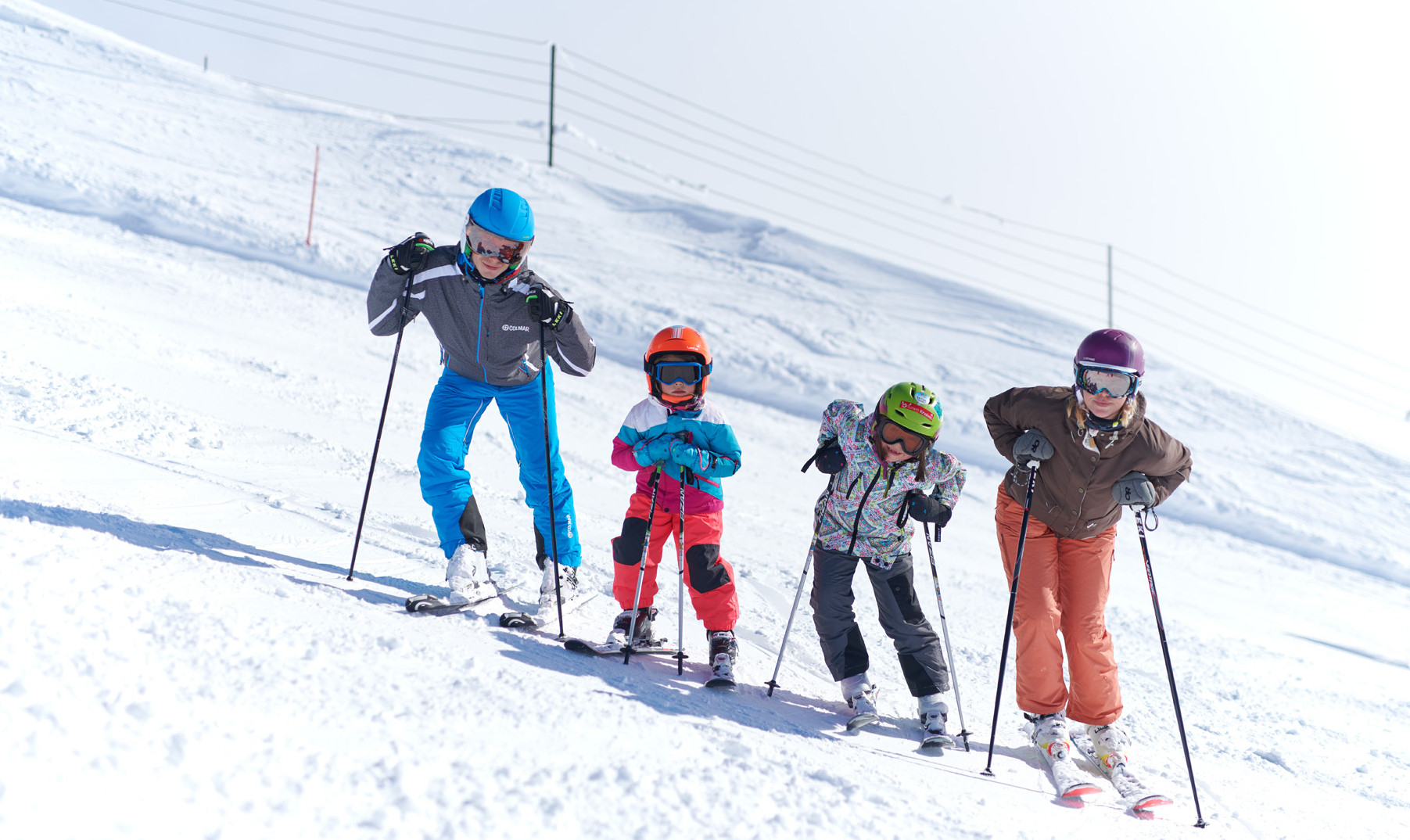 Krvavec - ski school kids