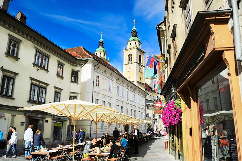 Ljubljana romantisch Slovenie