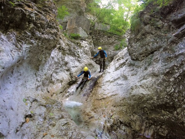 bovec canyoning