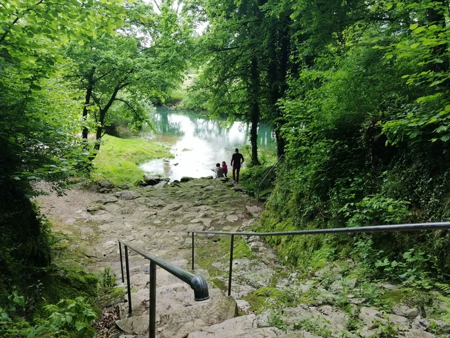 Krka rivier Slovenie