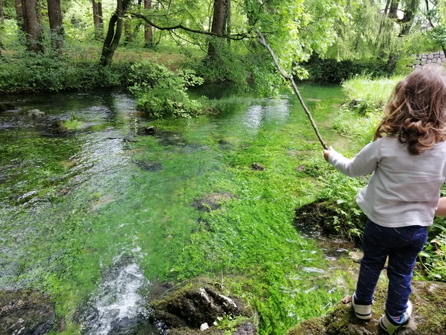 bron van Krka rivier