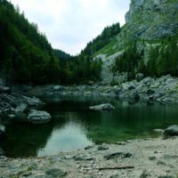 Zwarte meer, Triglav meeren, Julische Alpen, bron H. Vroon