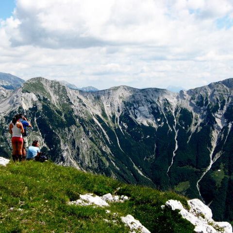 bergwandelen in Slovenie